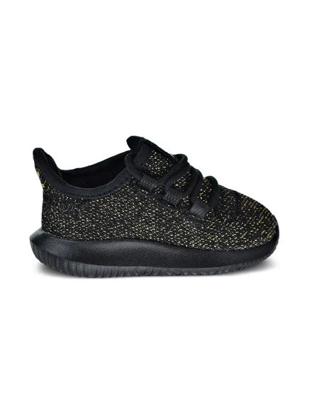 Кроссовки для мальчиков adidas Kids Tubular, черно-золотые