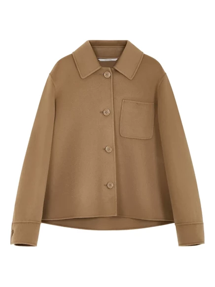 Шерстяной жакет от Max Mara brown