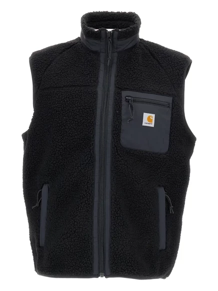 Унисекс жилет Carhartt WIP флисовый на молнии, черный