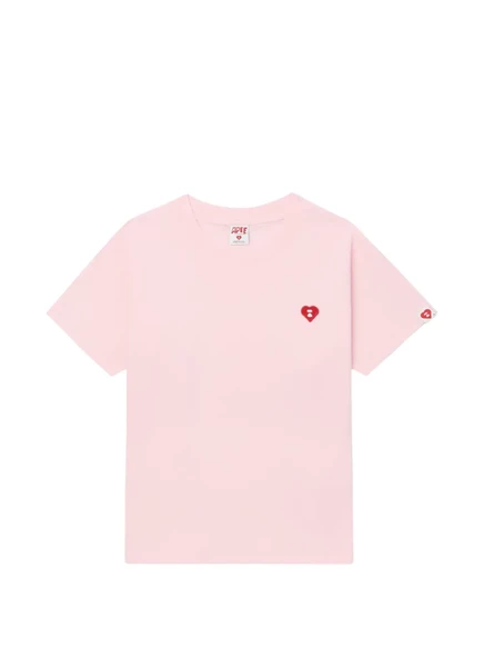 Футболка с вышитым сердечком BATHING APE®