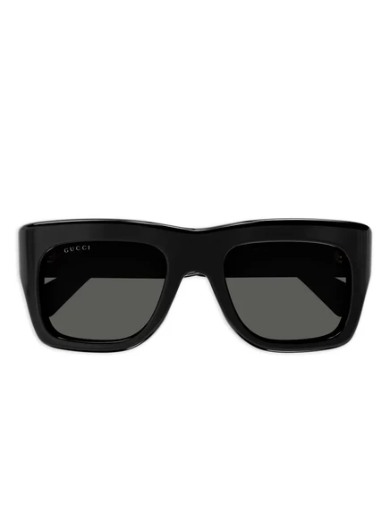 Солнцезащитные очки в квадратной оправе Gucci Eyewear black