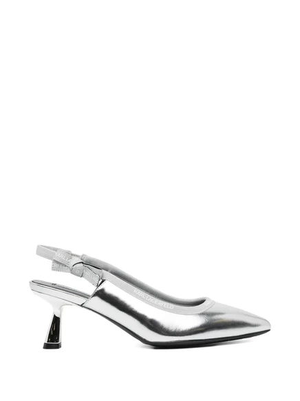 Женские туфли Karl Lagerfeld Panache 40 мм, серебристые