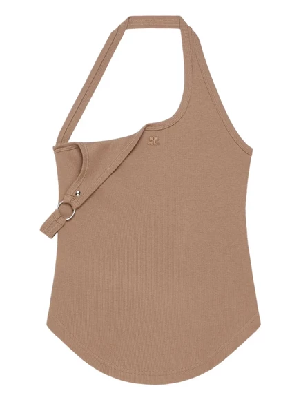 Асимметричный топ Courrèges neutrals