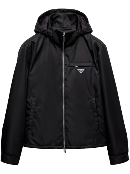 Жакет-блузон из нейлона Prada re-nylon black