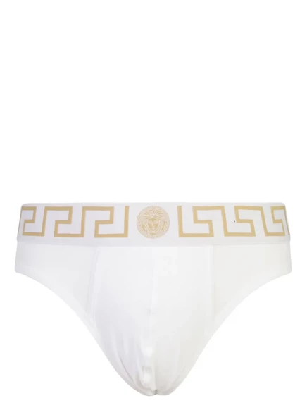 Мужское белье Versace Greca Medusa комплект 2 трусов, черный