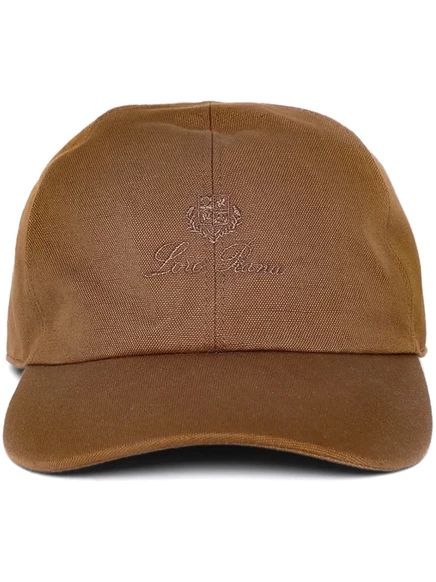 Мужская бейсболка Loro Piana My, коричневая