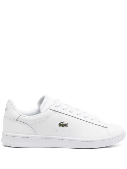 Женские кеды Lacoste Carnaby Set кожаные, белые