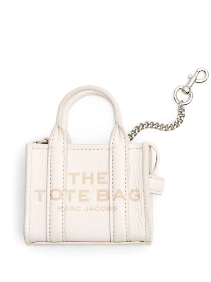 Женская подвеска для сумки Marc Jacobs The Nano Tote, экрю