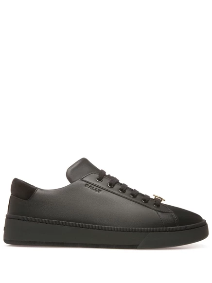 Мужские кожаные кроссовки Bally Ryver, черные
