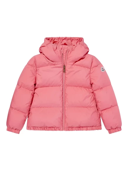 Пуховик Moncler Enfant Laurie pink