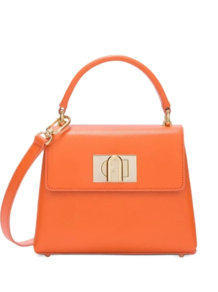 Женская мини-сумка-тоут Furla 1927, оранжевая