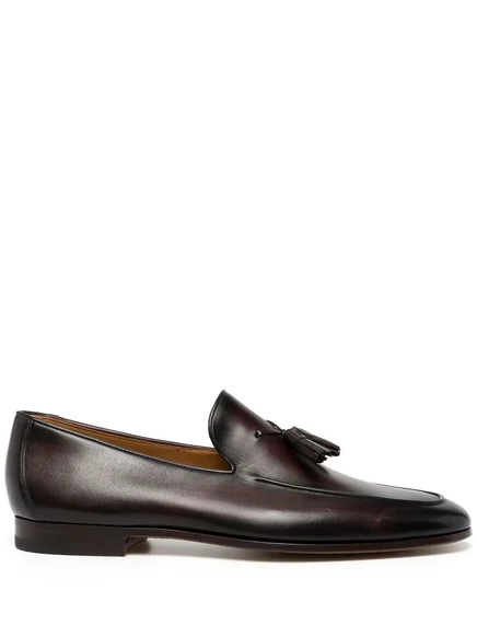 Мокасины Magnanni Aston с кисточками brown