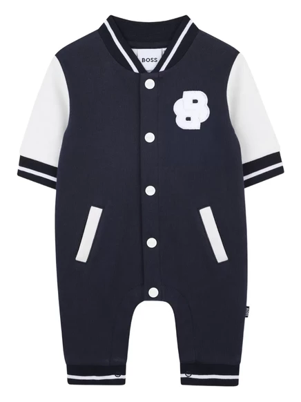 Комбинезон для младенцев Boss Kidswear колорблок, синий