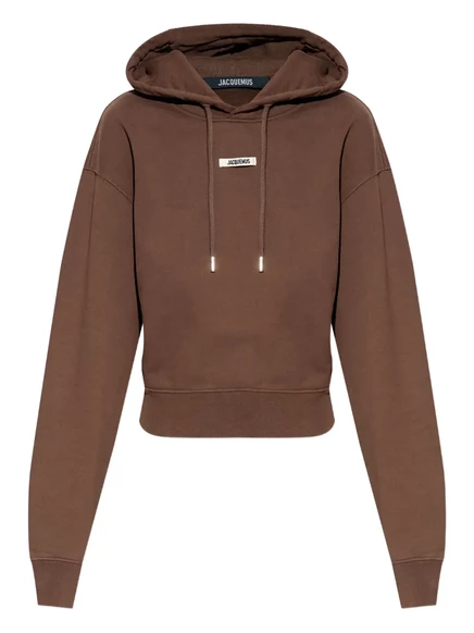 Толстовка с нашивкой с логотипом Jacquemus brown