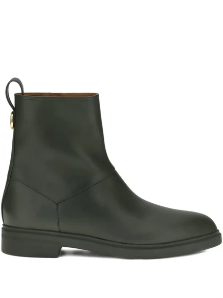 Женские ботильоны Loro Piana Kilda на молнии, зелёные