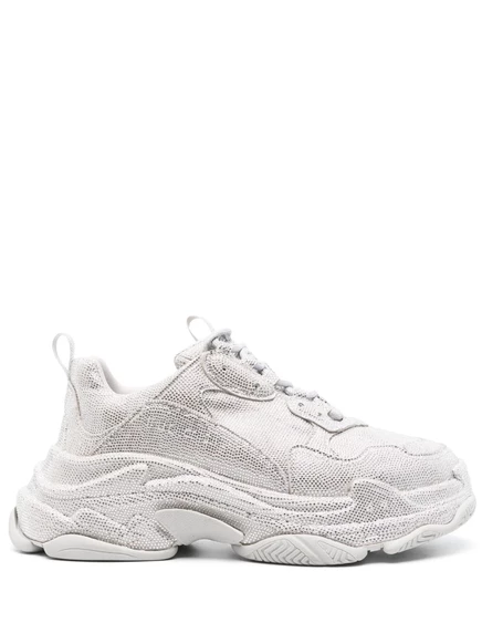 Мужские кроссовки Balenciaga Triple S, серебристые