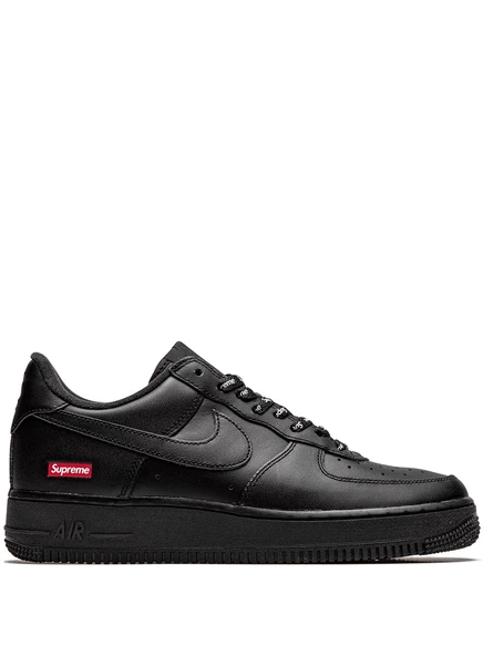Кроссовки Nike x Supreme Air Force 1 Low с логотипом Mini Box Logo Black black