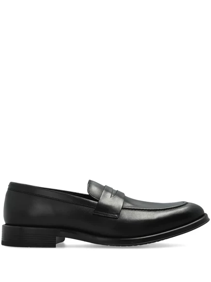 Мужские лоферы PS Paul Smith кожаные, черные