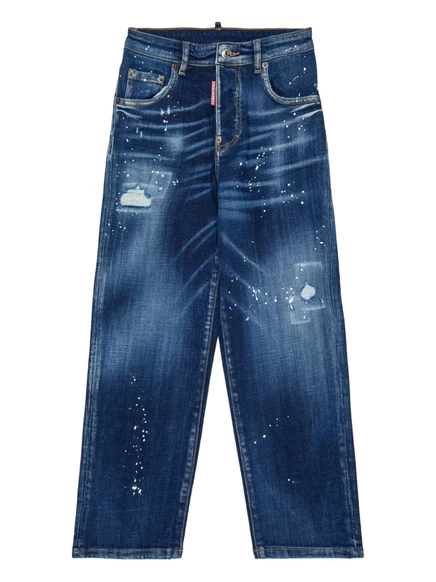 Детские джинсы DSQUARED2 Kids Moose Lost, синие