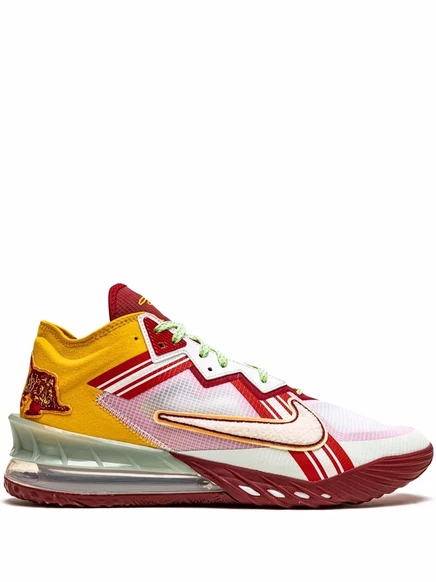 Кроссовки Nike LeBron 18 Low «Higher Learning», белые