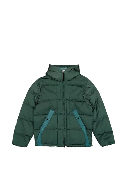 Мужская пуховая куртка Stone Island 4100019, зеленая