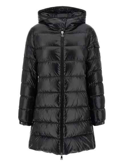 Женская парка Moncler Courcelles, стеганая, черная