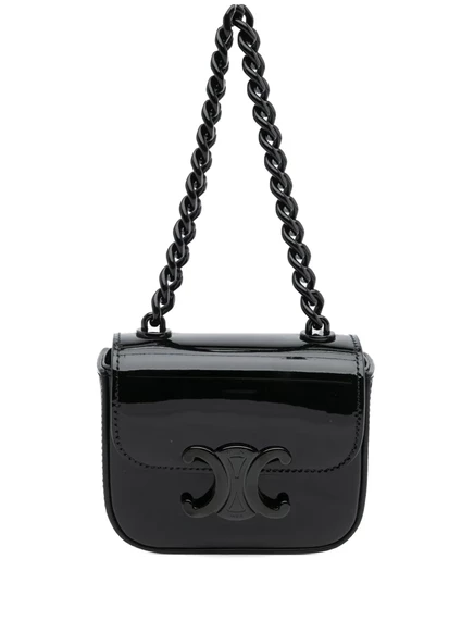 Мини-сумочка на цепочке Claude, бывшая в употреблении у Celine в 2000-2025 годах black