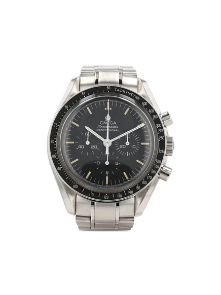 Мужские часы Omega Speedmaster 42 мм сталь, серебристые