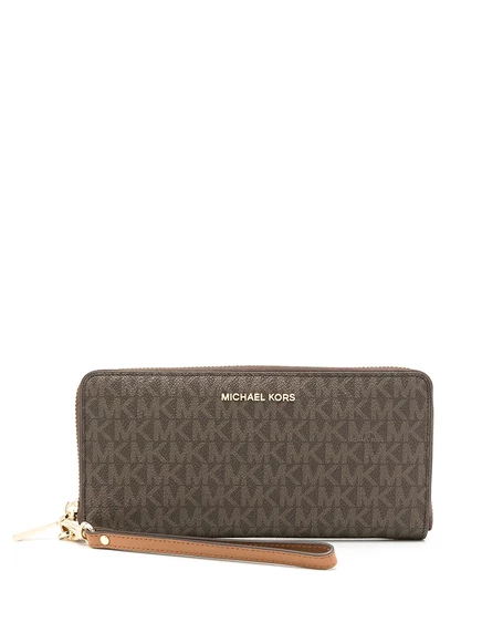 Женский кошелек Michael Kors Jet Set, темно-коричневый