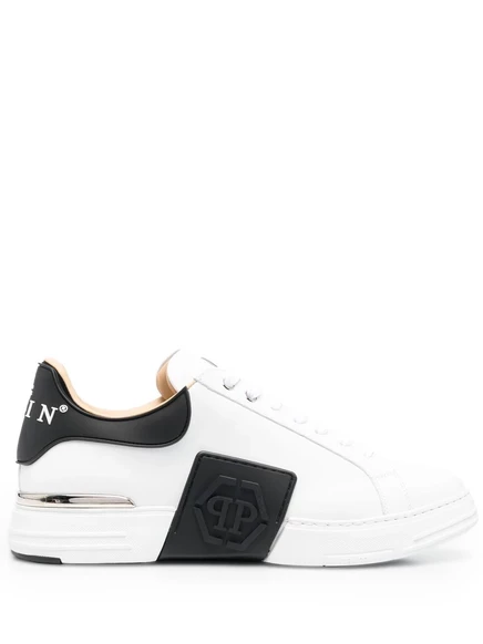 Кроссовки Philipp Plein Lo-top Hexagon white