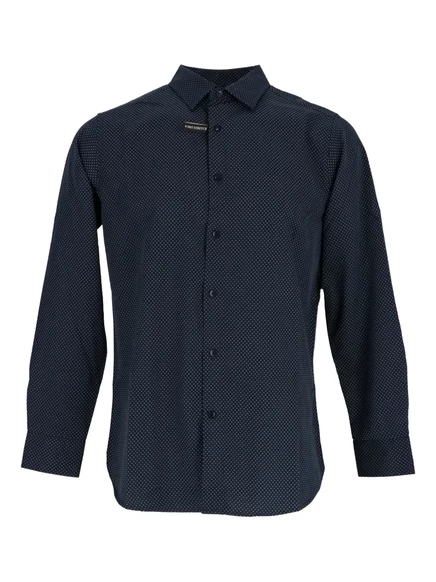 Рубашка в горошек Scotch & Soda blue