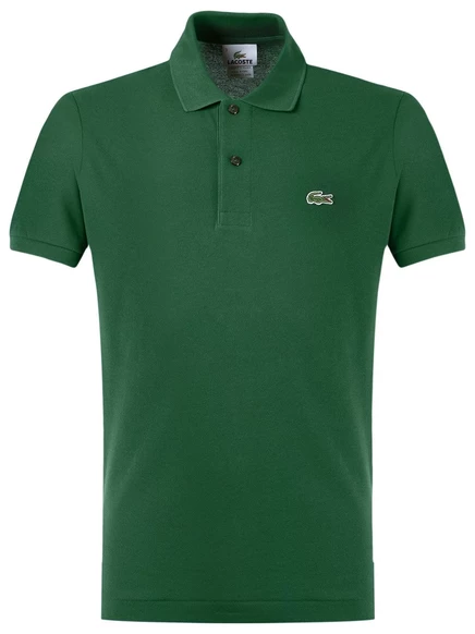 Мужская футболка-поло Lacoste с логотипом, зеленая