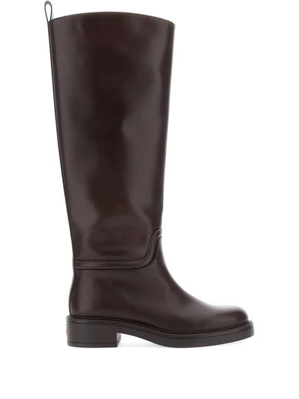 Кожаные сапоги для верховой езды Stuart Weitzman Celia brown