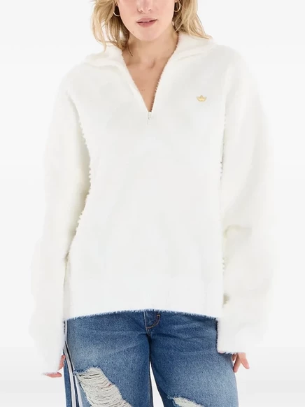Женское поло Adidas Knit Hz, белое