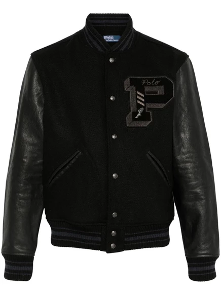 Мужская куртка Polo Ralph Lauren Letterman, черная