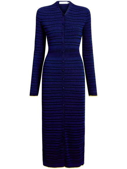 Женское платье Proenza Schouler White Label Ivanna, синее
