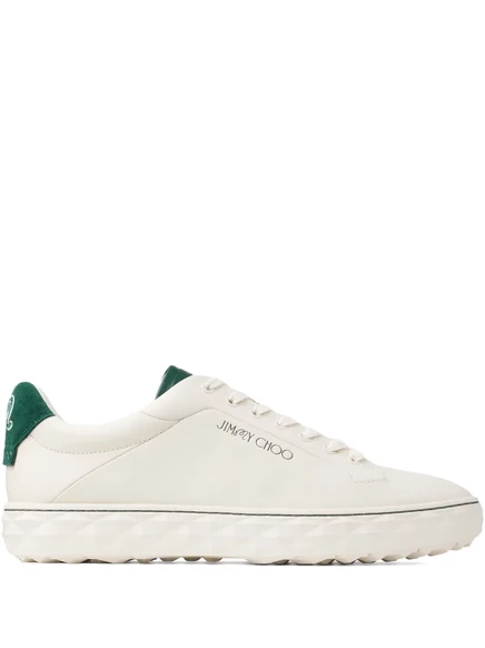 Кроссовки Jimmy Choo x Malbon 2.0 Diamond F с низким берцем white