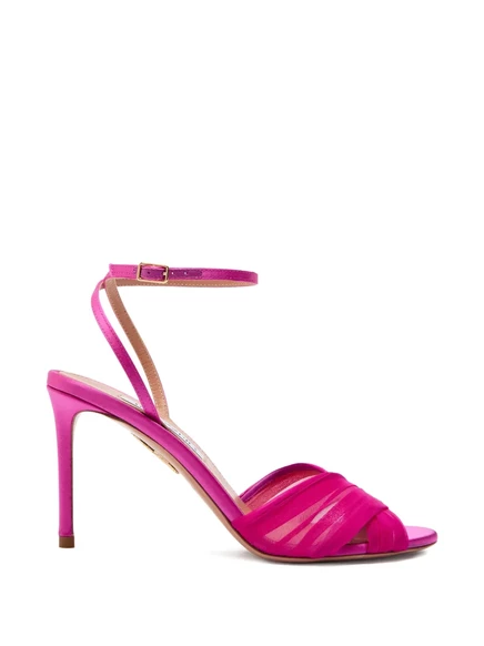 Босоножки из вуали Aquazzura
