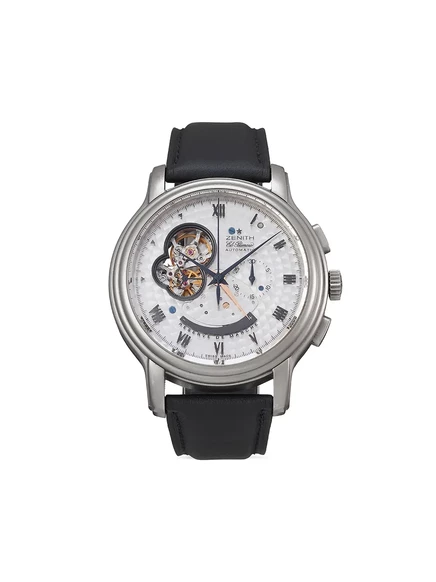 Подержанный хронометр Zenith El Primero 45 мм silver