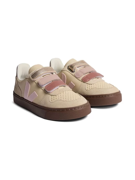 Кроссовки с ремешком Bonpoint x Veja v-90 neutrals