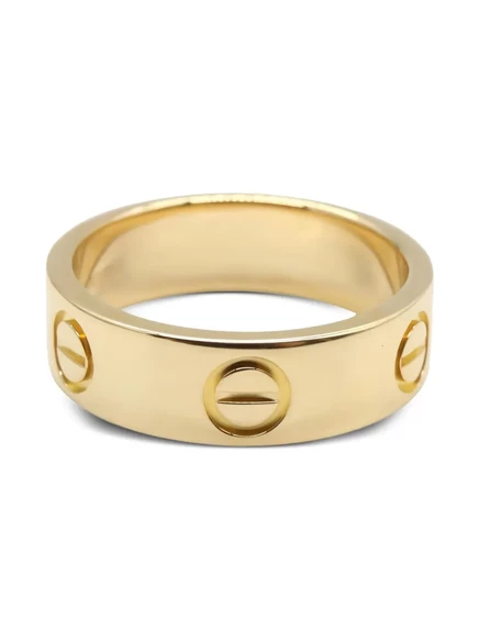 Кольцо Cartier Love 18K из желтого золота
