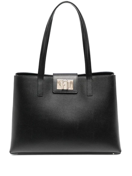 Кожаная сумка-тоут Furla 1927 black