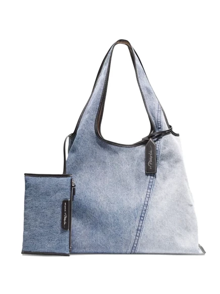 3.1 Джинсовая сумка Phillip Lim Market blue
