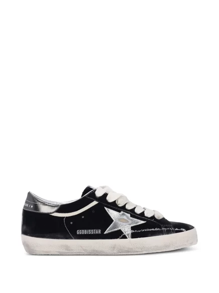 Мужские кеды Golden Goose Super-Star, черные