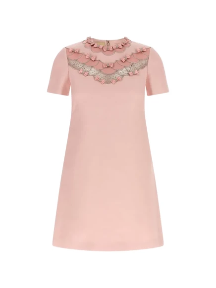 Женское платье Valentino Garavani Crêpe Couture, розовое