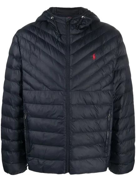 Мужская стеганая куртка Polo Ralph Lauren Polo Pony, синяя