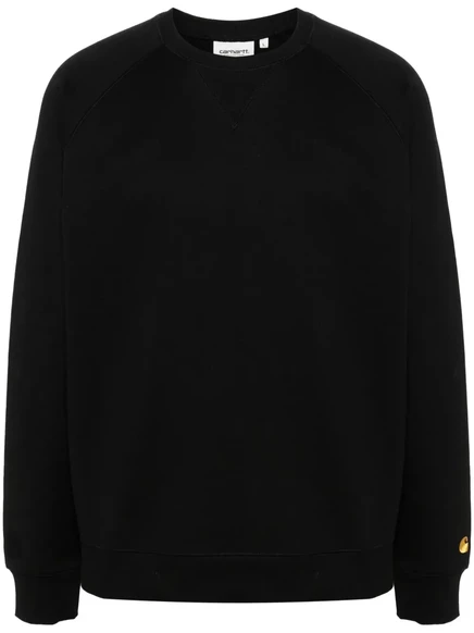 Толстовка Carhartt WIP Chase с круглым вырезом горловины black