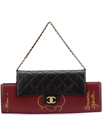 Женская сумка‑клатч CHANEL Pre-Owned Gabrielle, черная