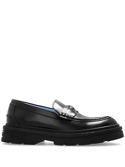 Мужские лоферы Versace Adriano, черные
