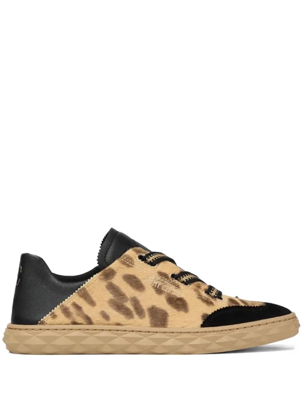Легкие гибкие кроссовки Jimmy Choo с бриллиантами black